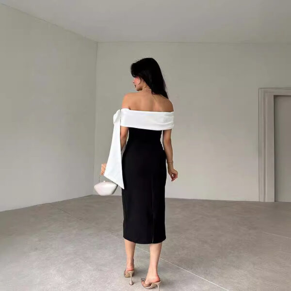 Elegant Bow Dress - Image 2
