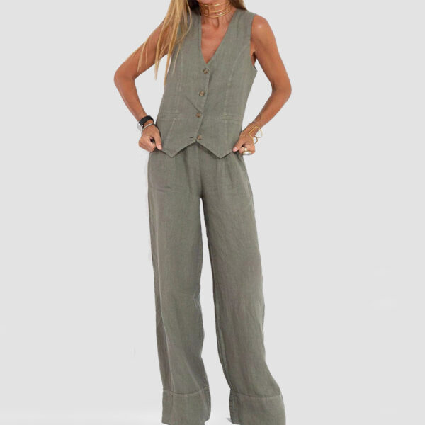 Summer Trousers Casual - Image 9